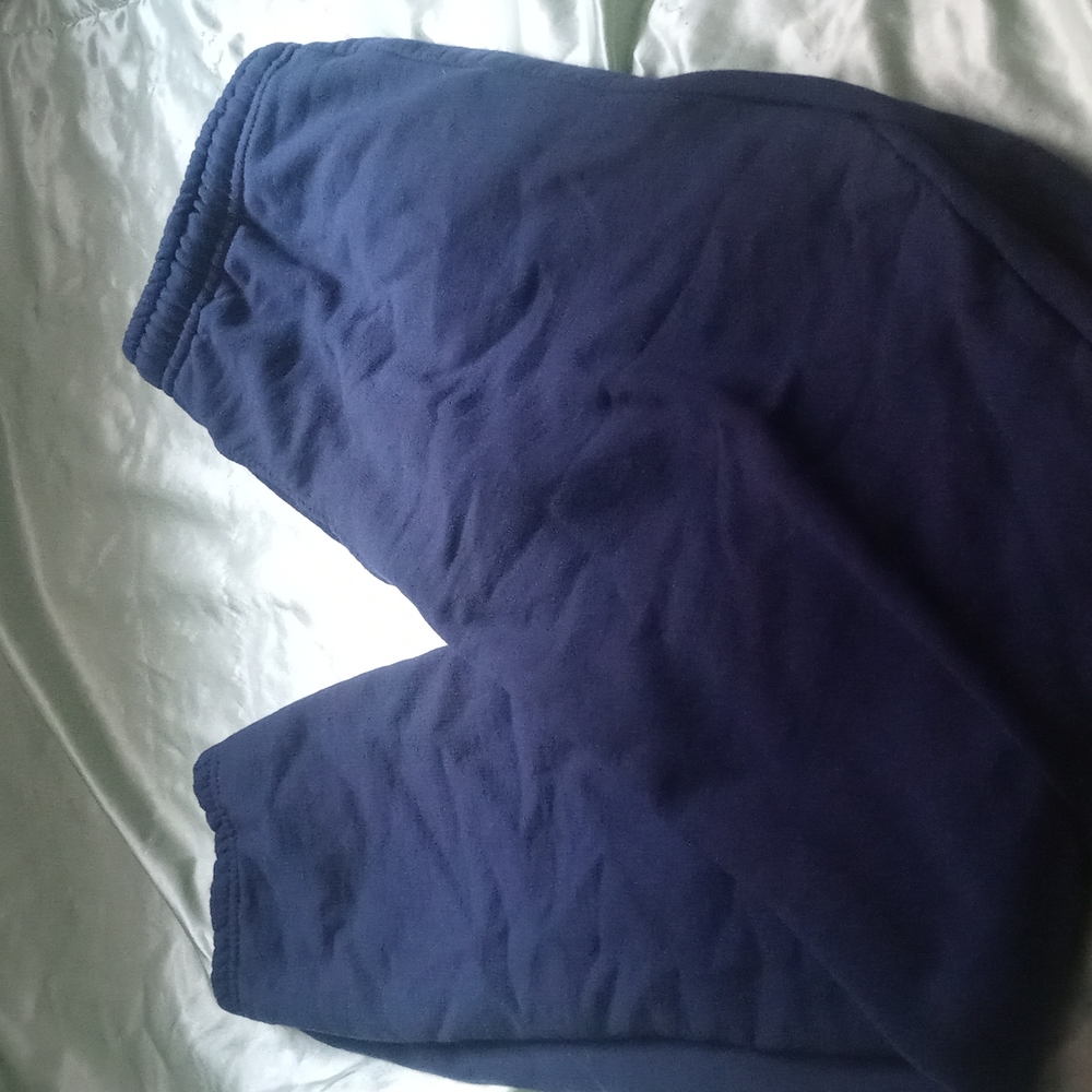 Navy blue sweat pants